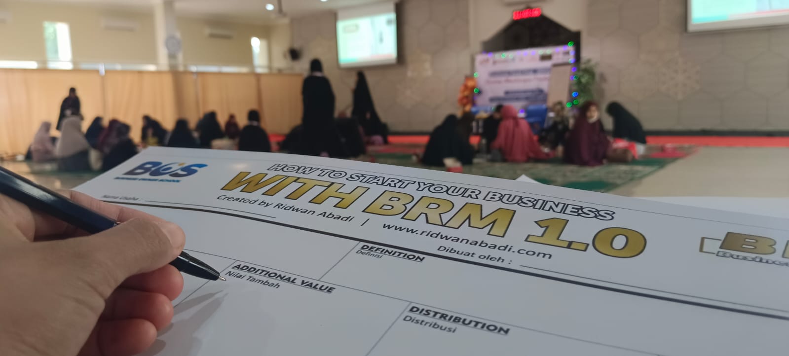 Pengusaha Muslimah Susun Strategi Bisnis dengan BRM 1.0