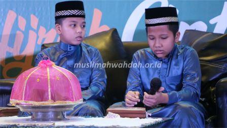 Hafidz Cilik Ahmad dan Kamil menginspirasi Ribuan Muslimah di Ummat Fest