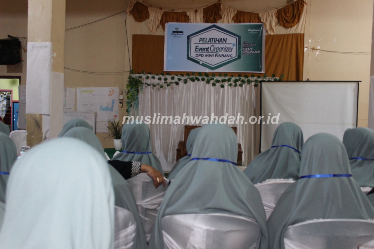 37 Alumni Pelatihan Event Organizer Muslimah DPD Wahdah Islamiyah Pinrang  Siap Berkinerja.