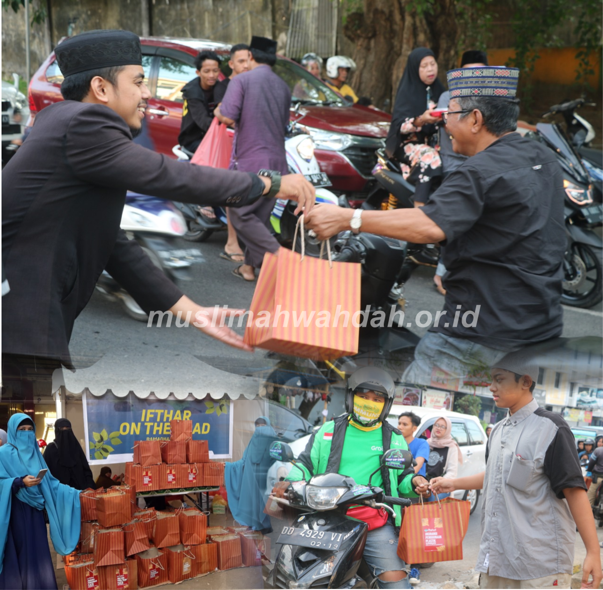 Usung Eco Ifthar On The Road  Muslimah Wahdah Komitmen Kurangi Sampah Plastik