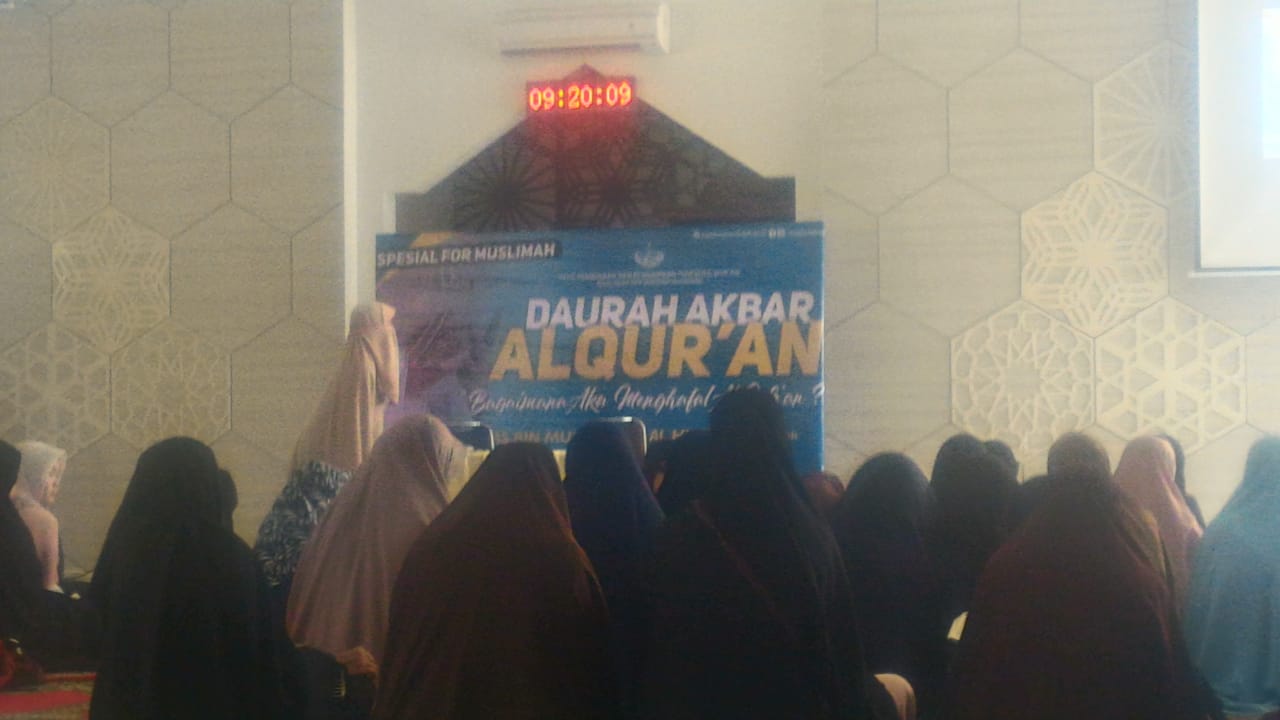 Bersama Syekh Anas bin Muhammad, Unit LP2TQ Muslimah Wahdah Gelar Daurah Menghafal Alquran