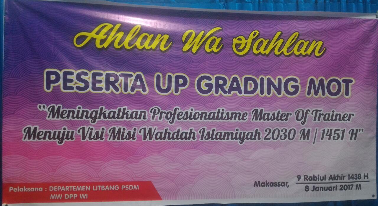 ​Membangun profesionalisme MOT Muslimah Wahdah Islamiyah