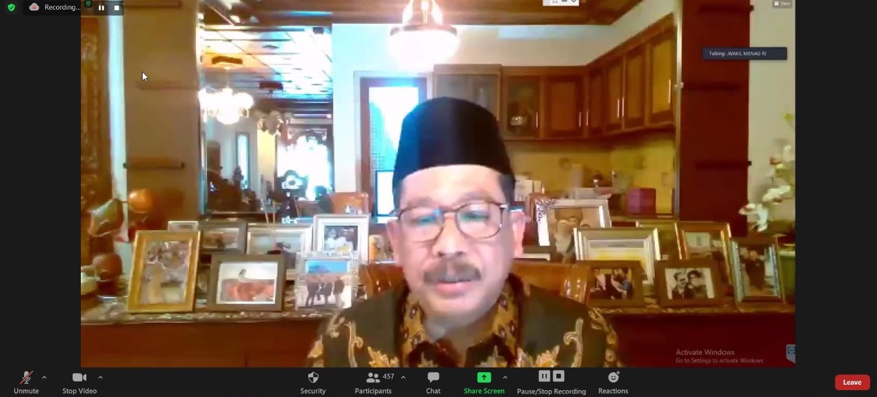Kokohkan Peran untuk Persoalan Umat dan Bangsa, Ini Pesan Wakil Menteri Agama RI ke Wahdah Islamiyah