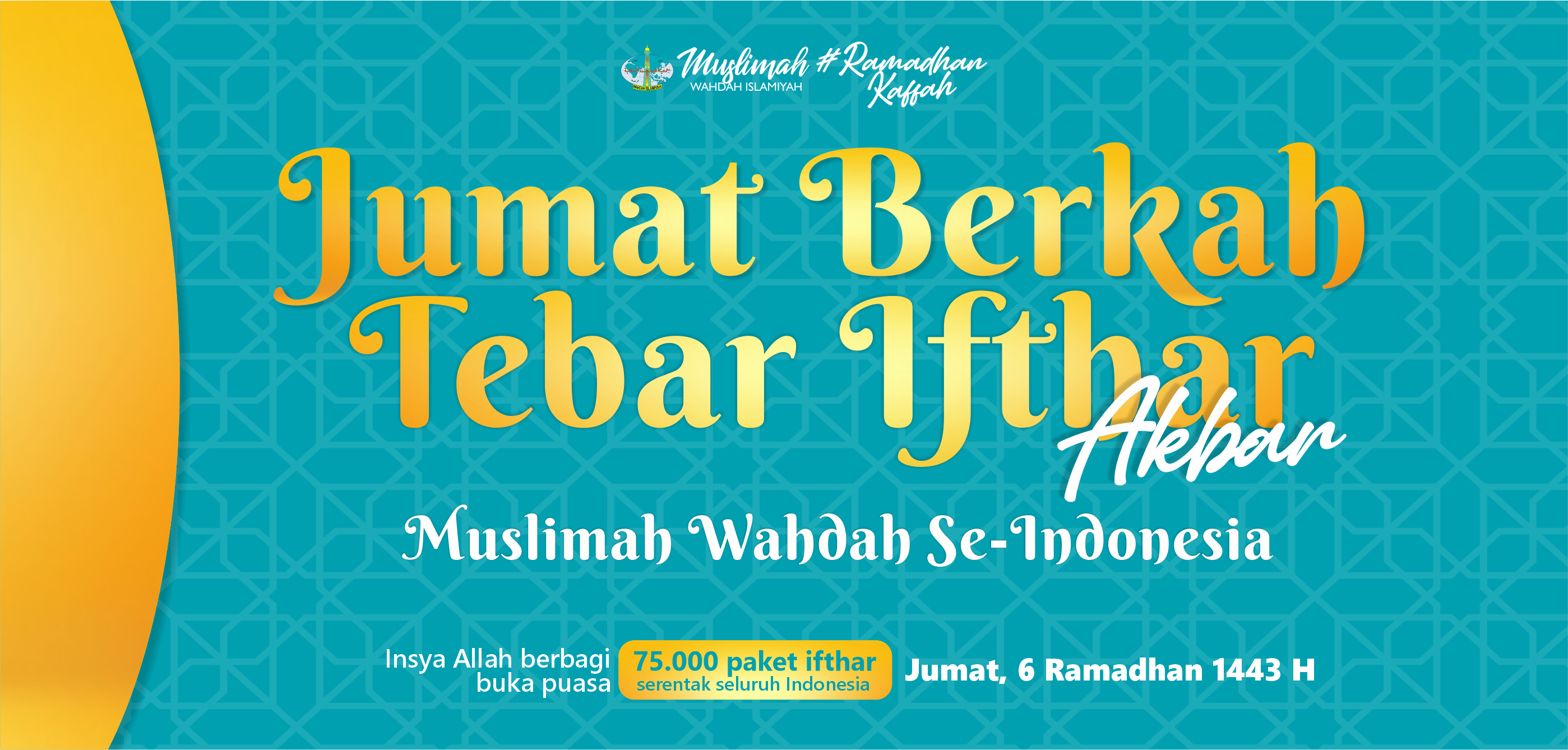 Besok! Jumat Berkah, Muslimah Wahdah Islamiyah Siap Tebar 75.000 Paket Ifthar Seluruh Indonesia