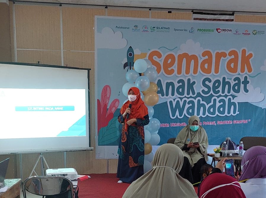 Muslimah Wahdah Edukasi Anggota Paham Stunting dan Dampaknya