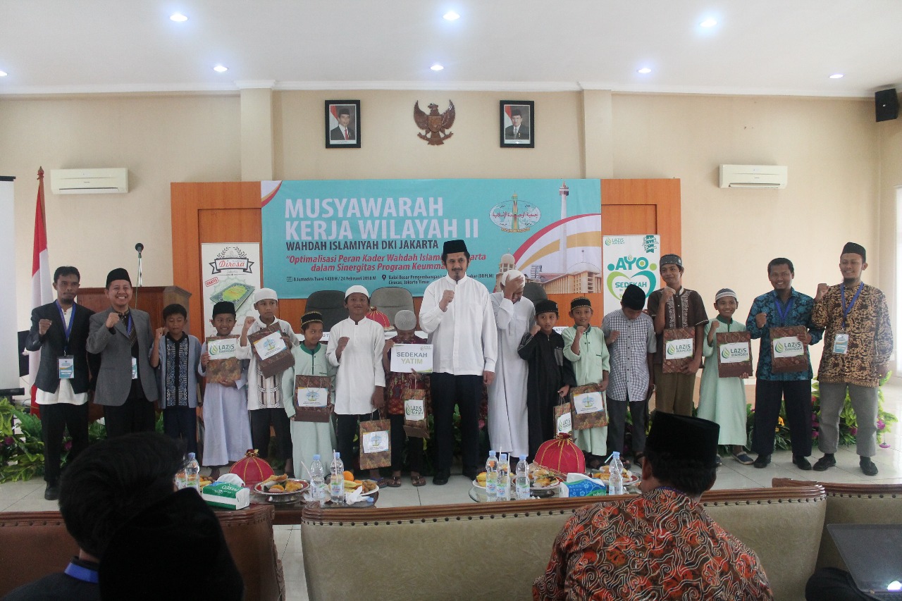 Ustadz Muhammad Zaitun Rasmin membuka Mukerwil II Wahdah Islamiyah Jakarta