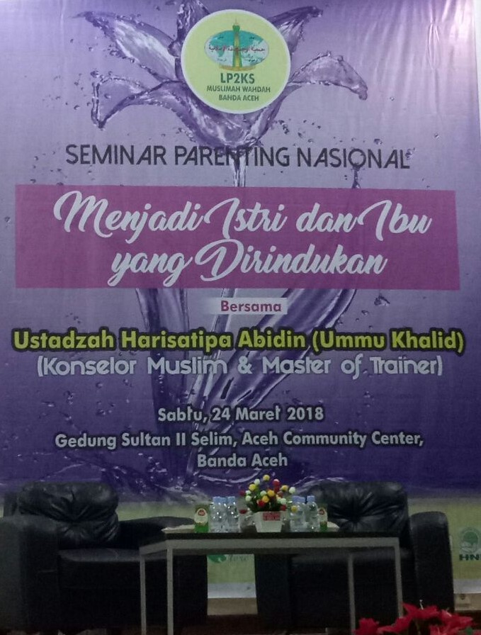Seminar parenting nasional di gelar di Aceh