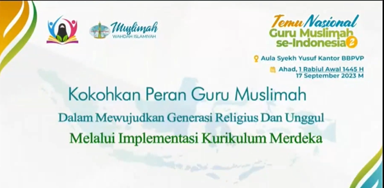 Maksimalkan Peran Guru Muslimah Wahdah Islamiyah, Temunas Siap Cetak Generasi Religius dan Unggul